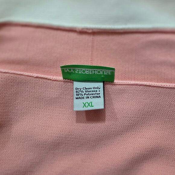 Alpha Kappa Alpha (AKA) Sorority Pink Cardigan Sweater, Size XXL, EUC - Picture 6 of 7